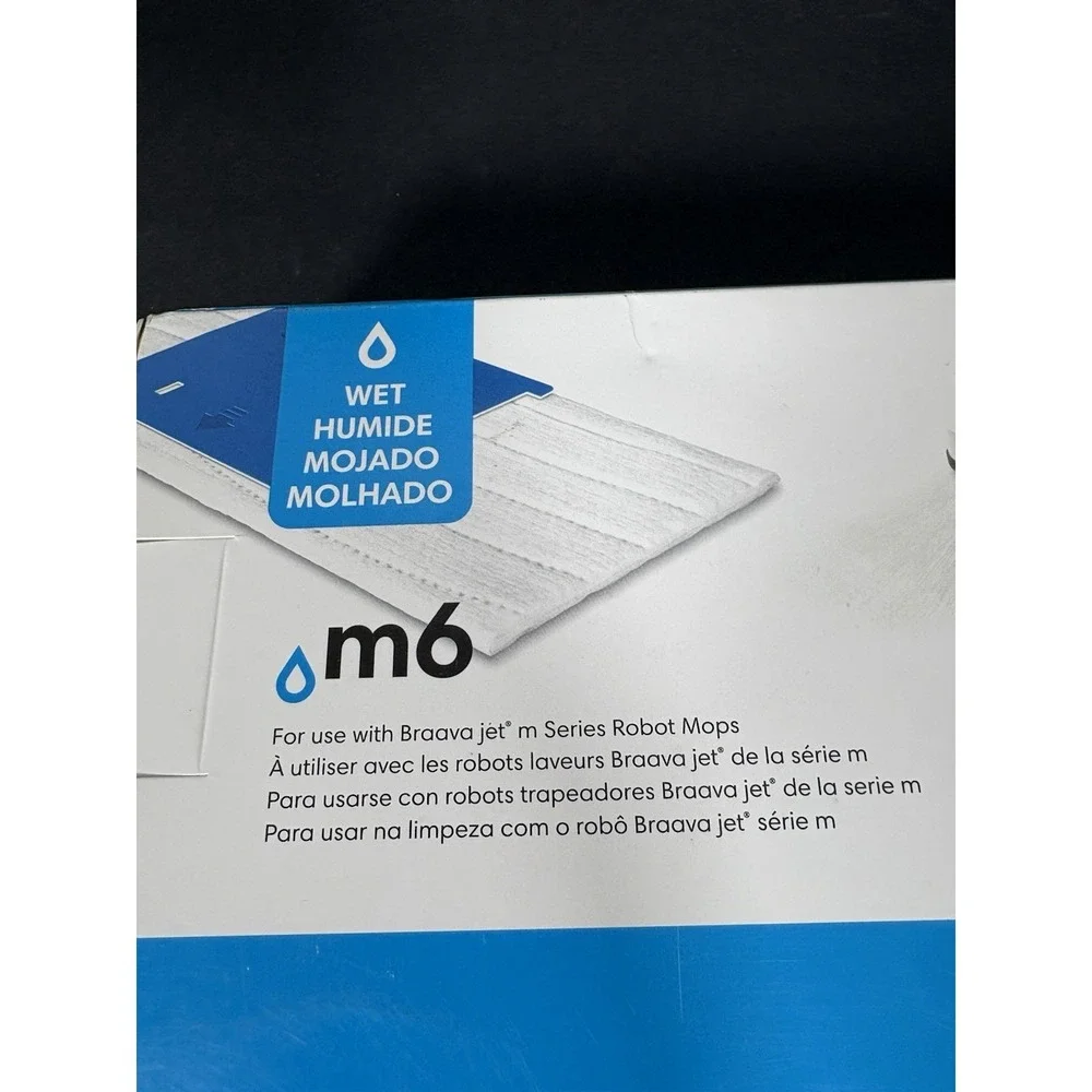 iRobot Braava Jet m6 Wet Mopping Pads 7 Pack Genuine OEM Replacement Open Box